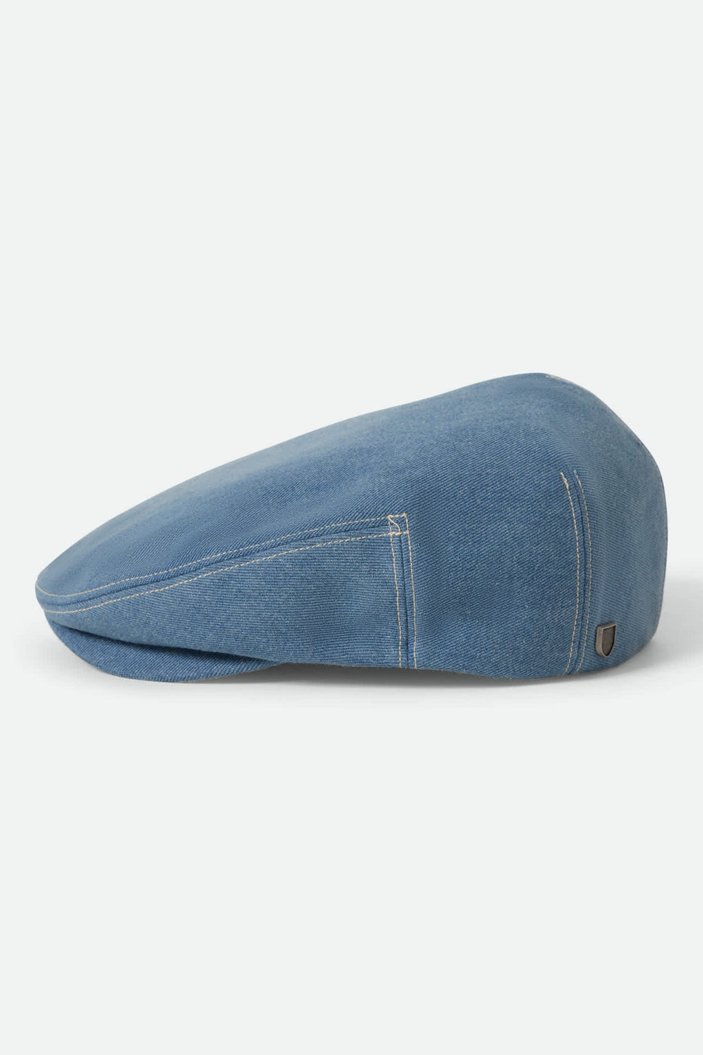 Hooligan Flat Cap - Denim/Off White