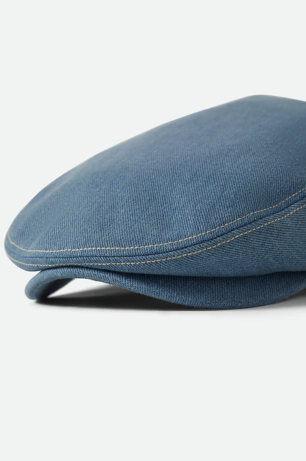 Hooligan Flat Cap - Denim/Off White