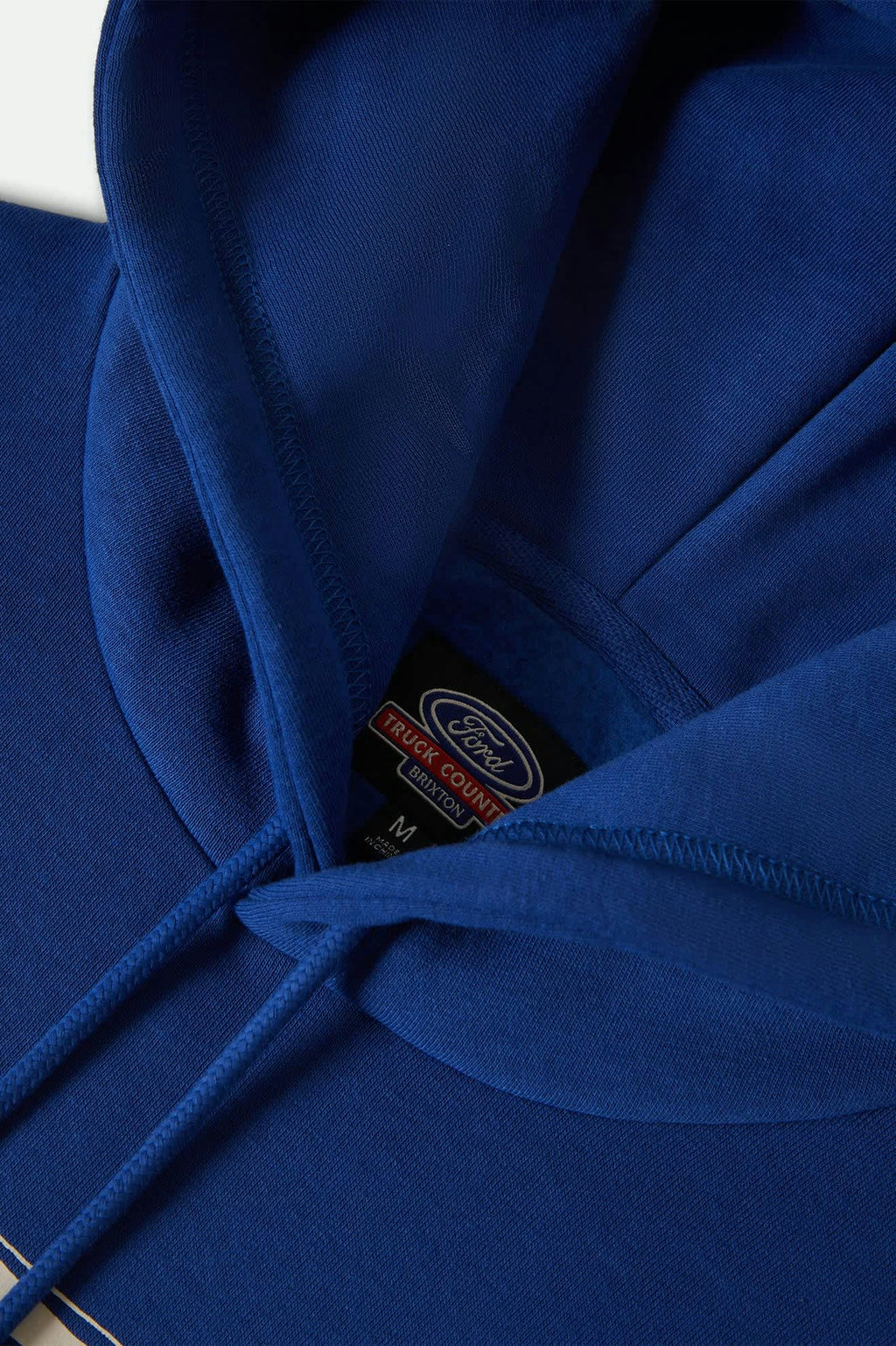 Ford Mud Marathon Relaxed Fleece Hoodie - Ford Blue