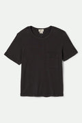 Carefree Organic Garment Dye Perfect T-Shirt - Black