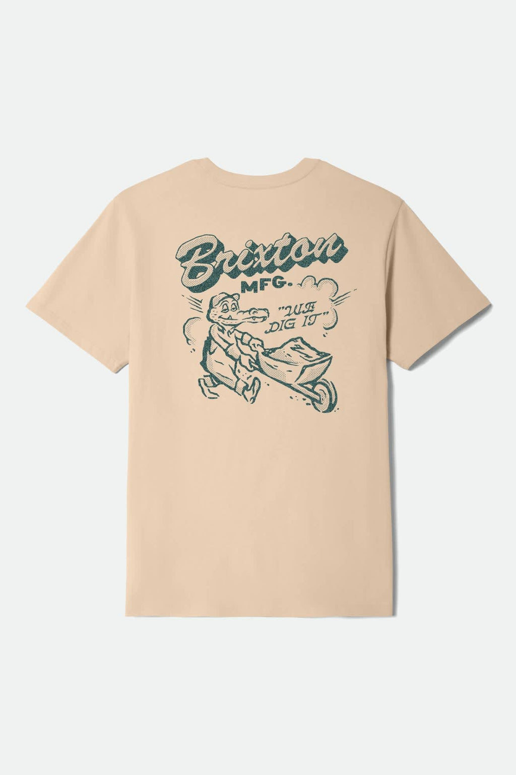 Dig It S/S Standard T-Shirt - Cream
