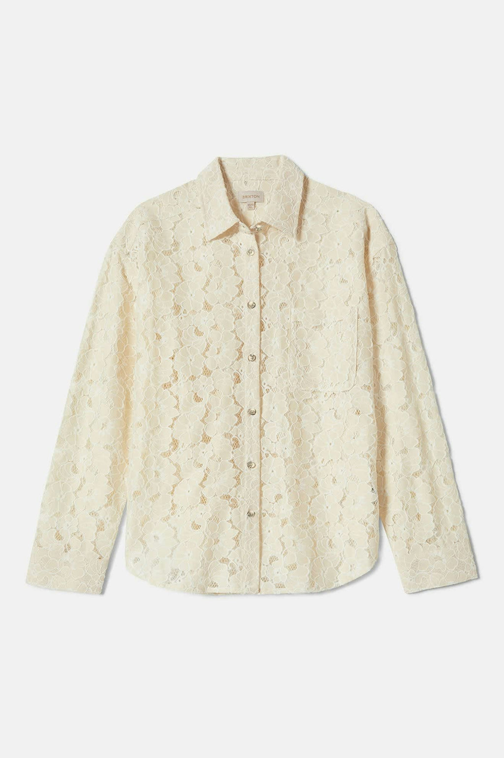 Women's East Side Boxy L/S Button Down - Whitecap