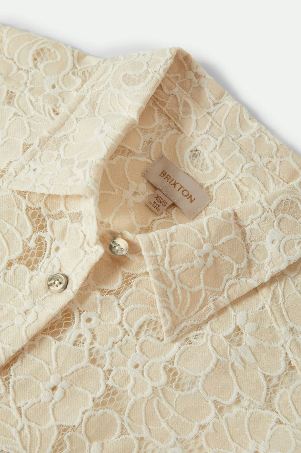 Women's East Side Boxy L/S Button Down - Whitecap