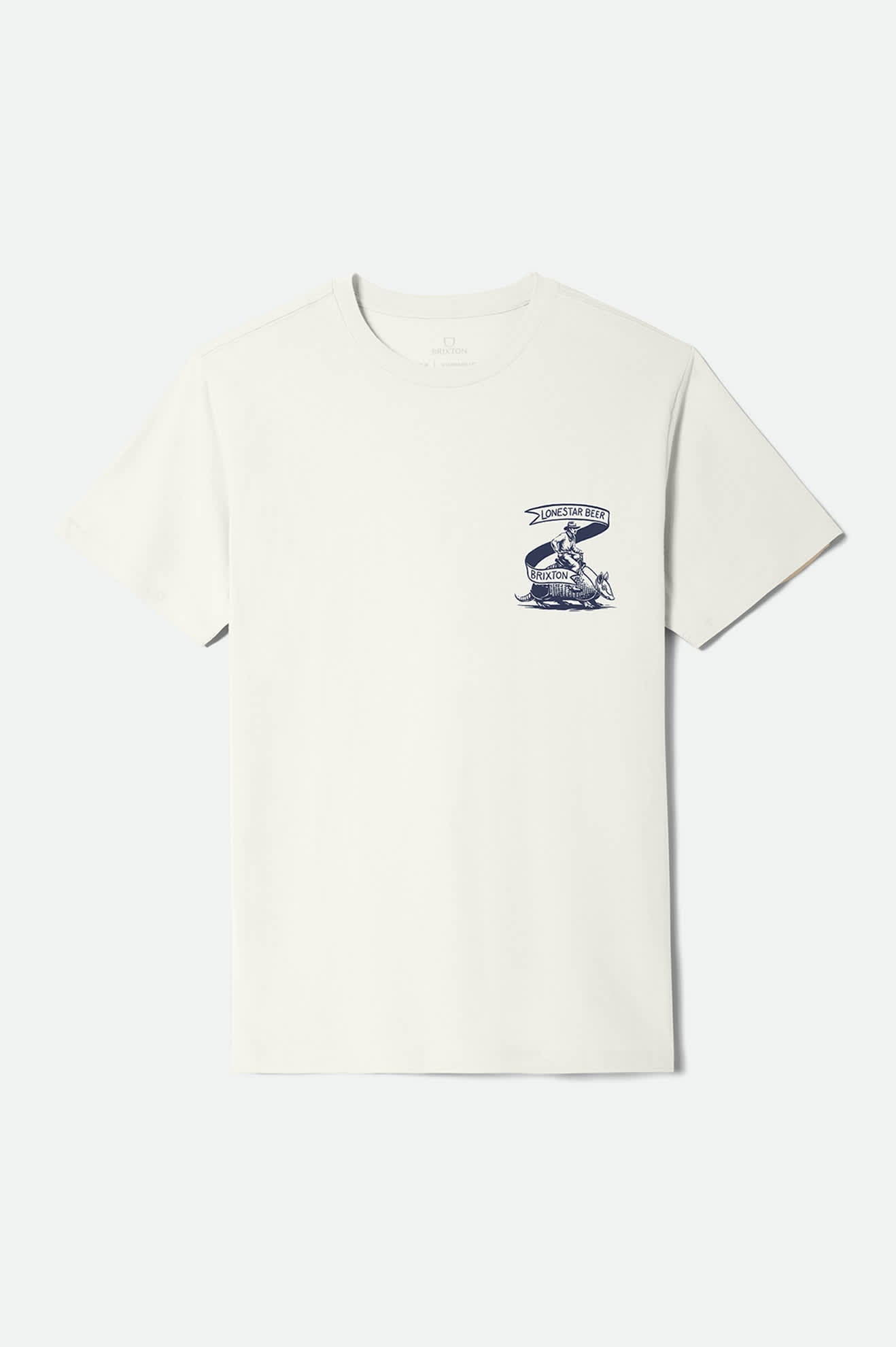Lone Star Armadillo Short Sleeve Standard T-Shirt - Cream