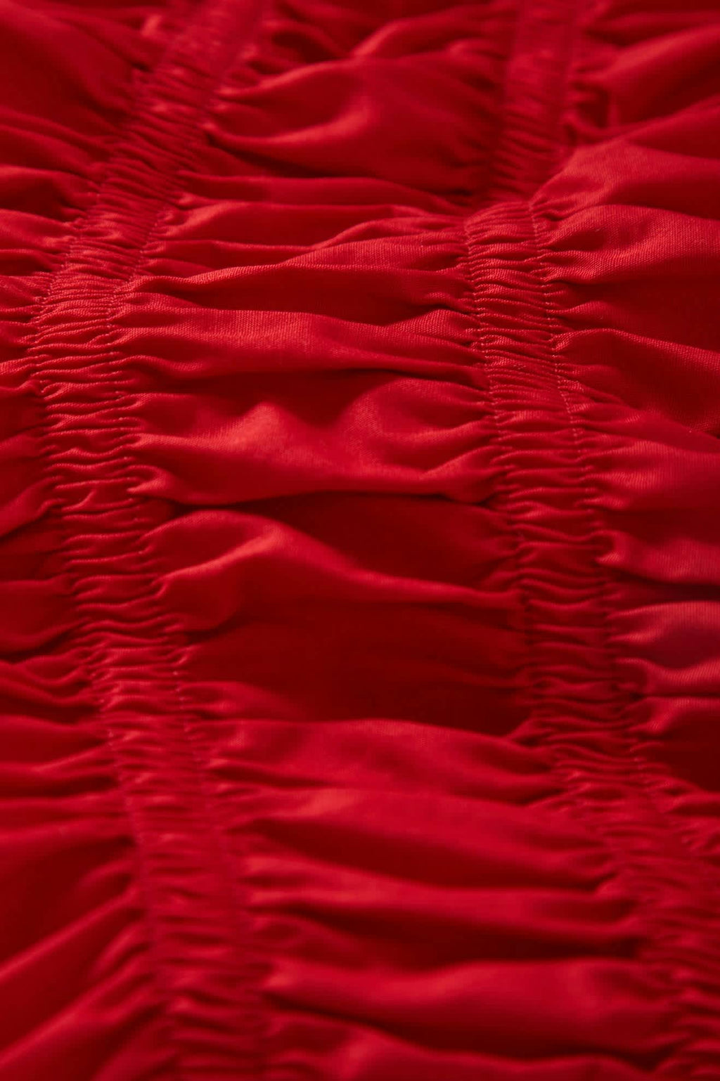 Eden Smocked Top - Crimson