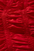 Eden Smocked Top - Crimson
