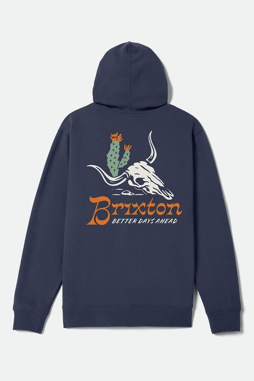 Barren Hoodie - Washed Navy