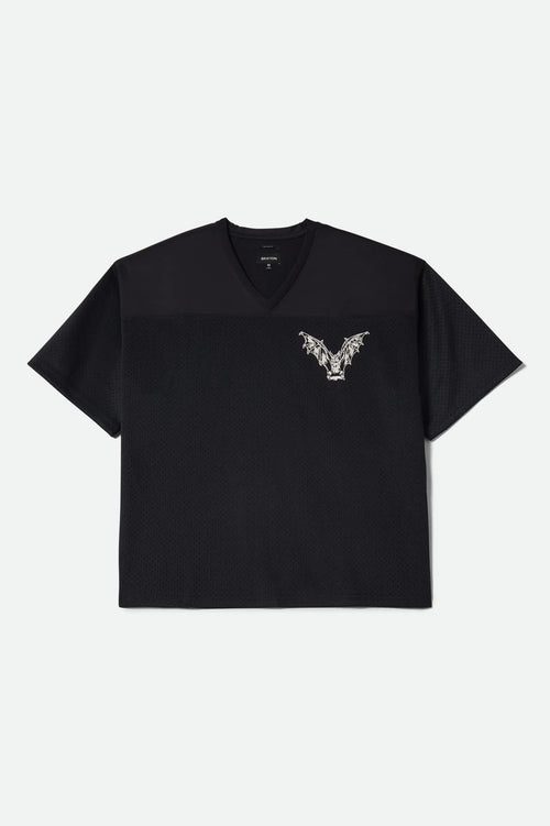 Baggy Mesh Practice Jersey - Black/White Chippa