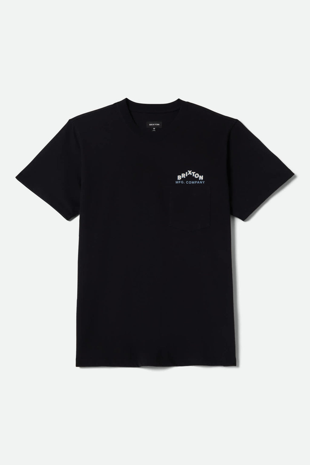 Roman Short Sleeve Pocket T-Shirt - Black