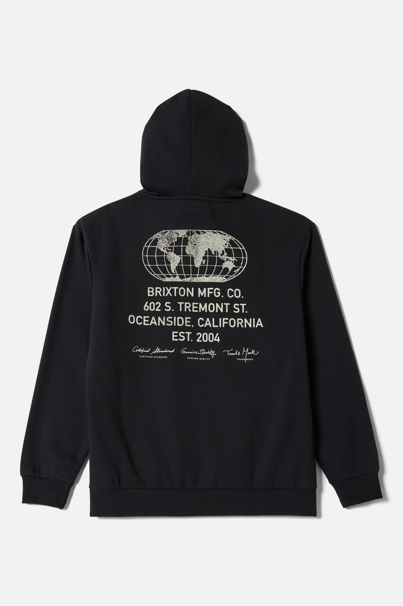Union Relaxed Hoodie - Black