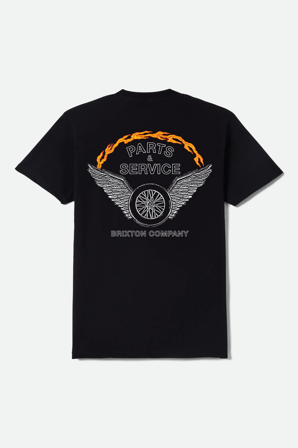 Leeway Short Sleeve T-Shirt - Black Worn Wash