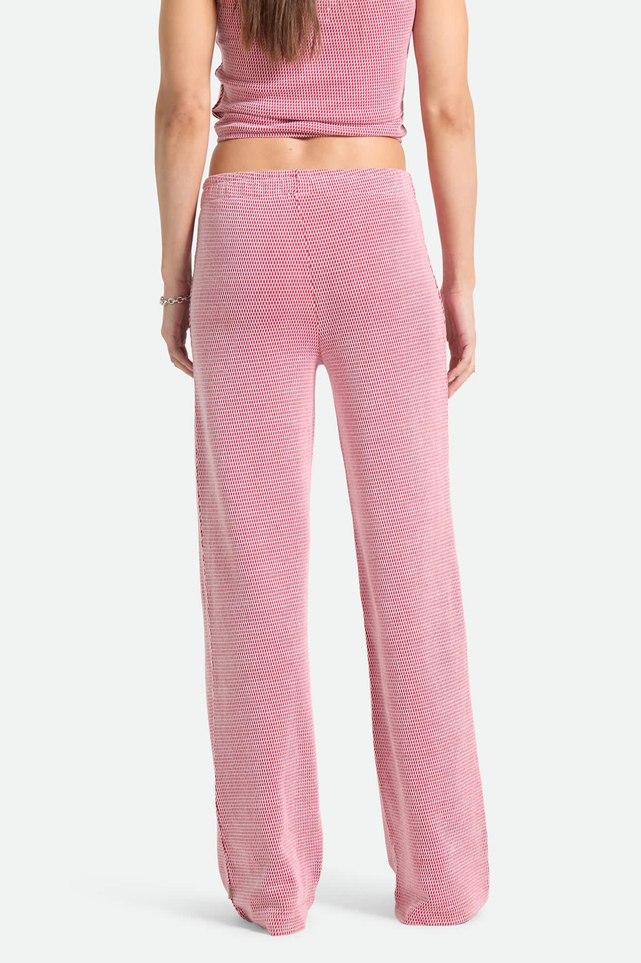 Siesta Knit Pant - Adrenaline Rush/White Weave