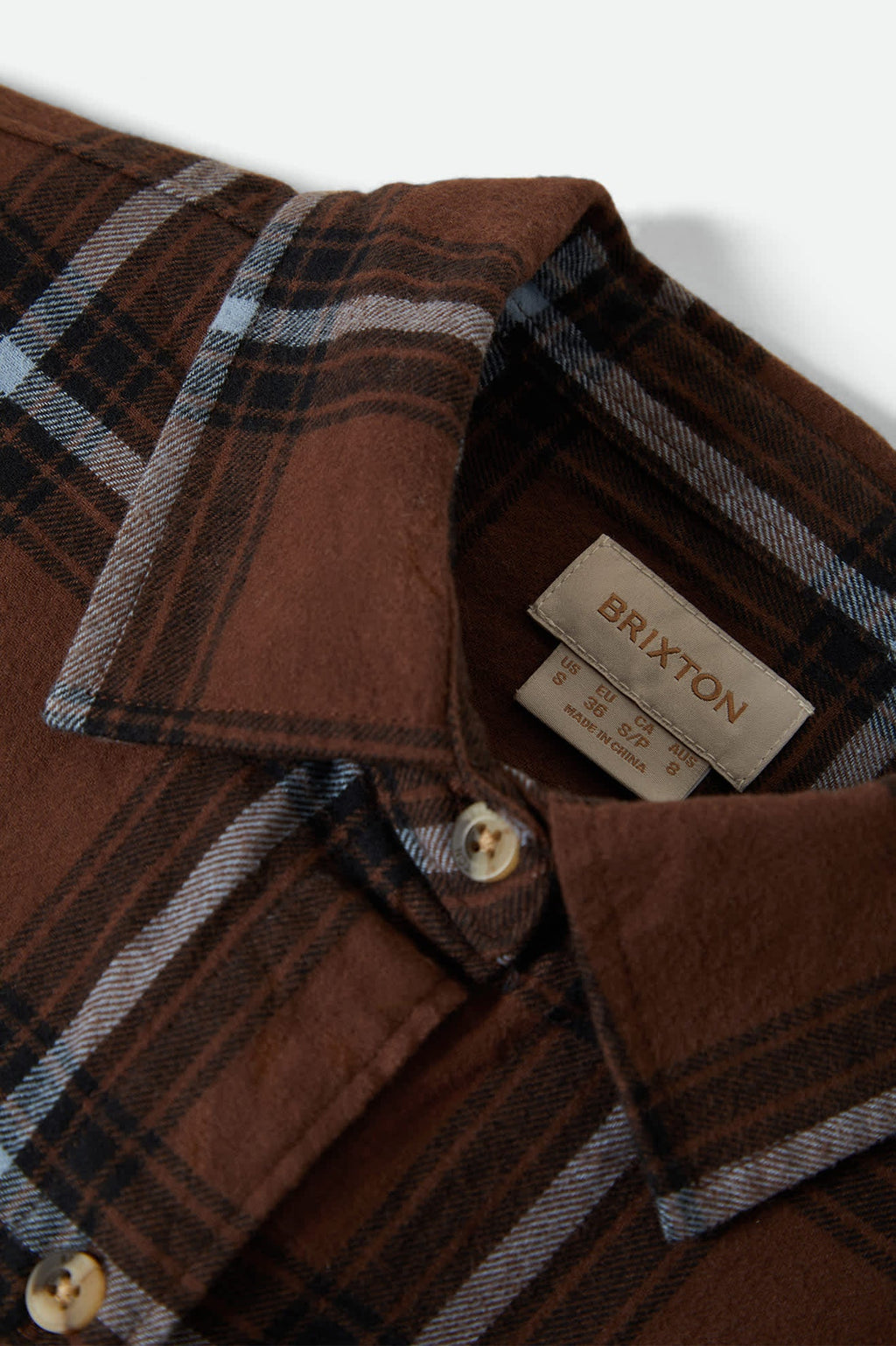 Women's Bowery Vintage Overshirt - Pinecone Brown/Black/Borrowed Blue