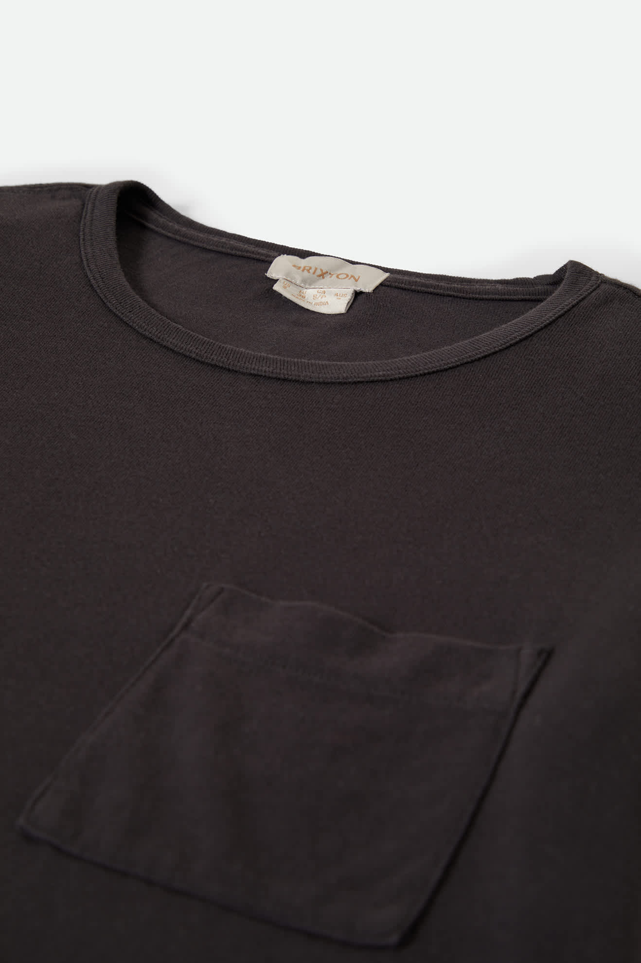 Carefree Organic Garment Dye Perfect T-Shirt - Black