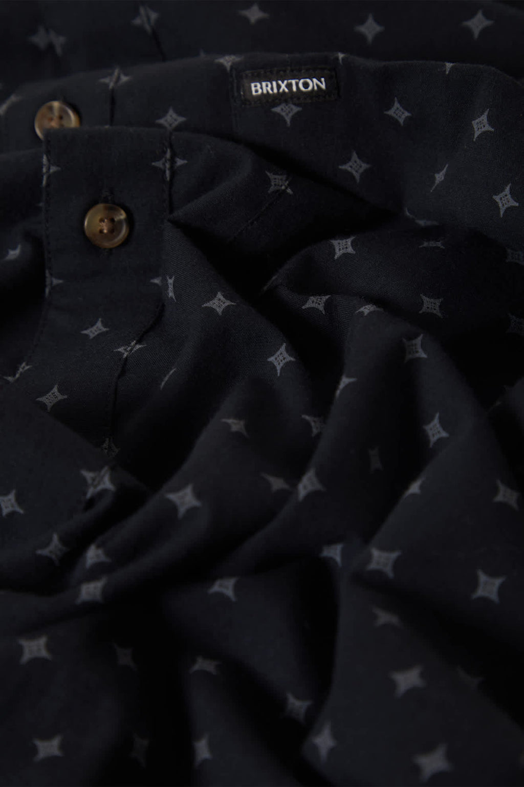 Charter Print Shirt - Future Grey Diamond Tile