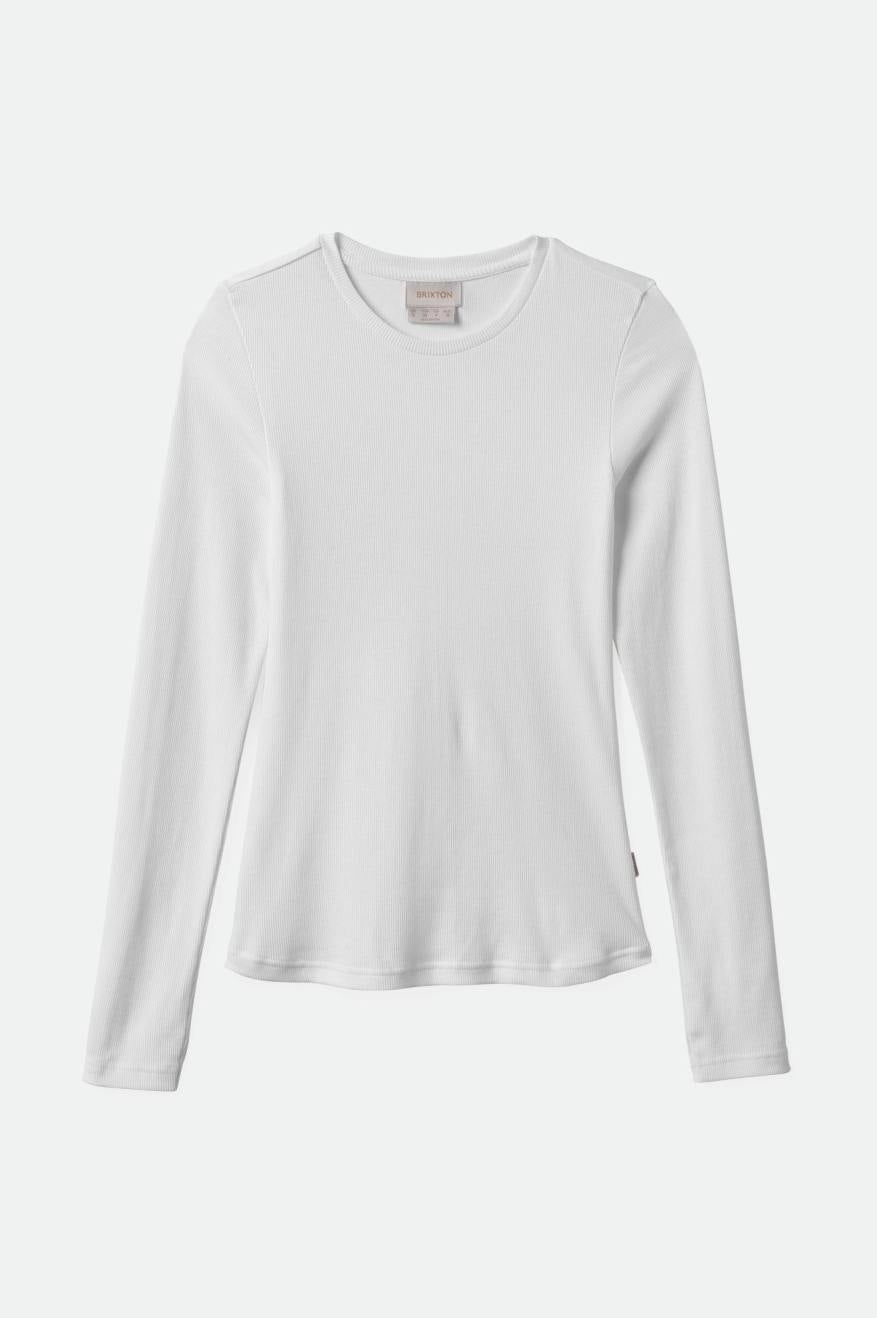 Women's Betty L/S Tee - White