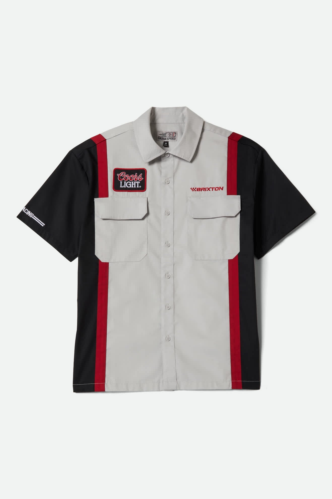 Coors Light Shake Down S/S Shirt - Silver/Black
