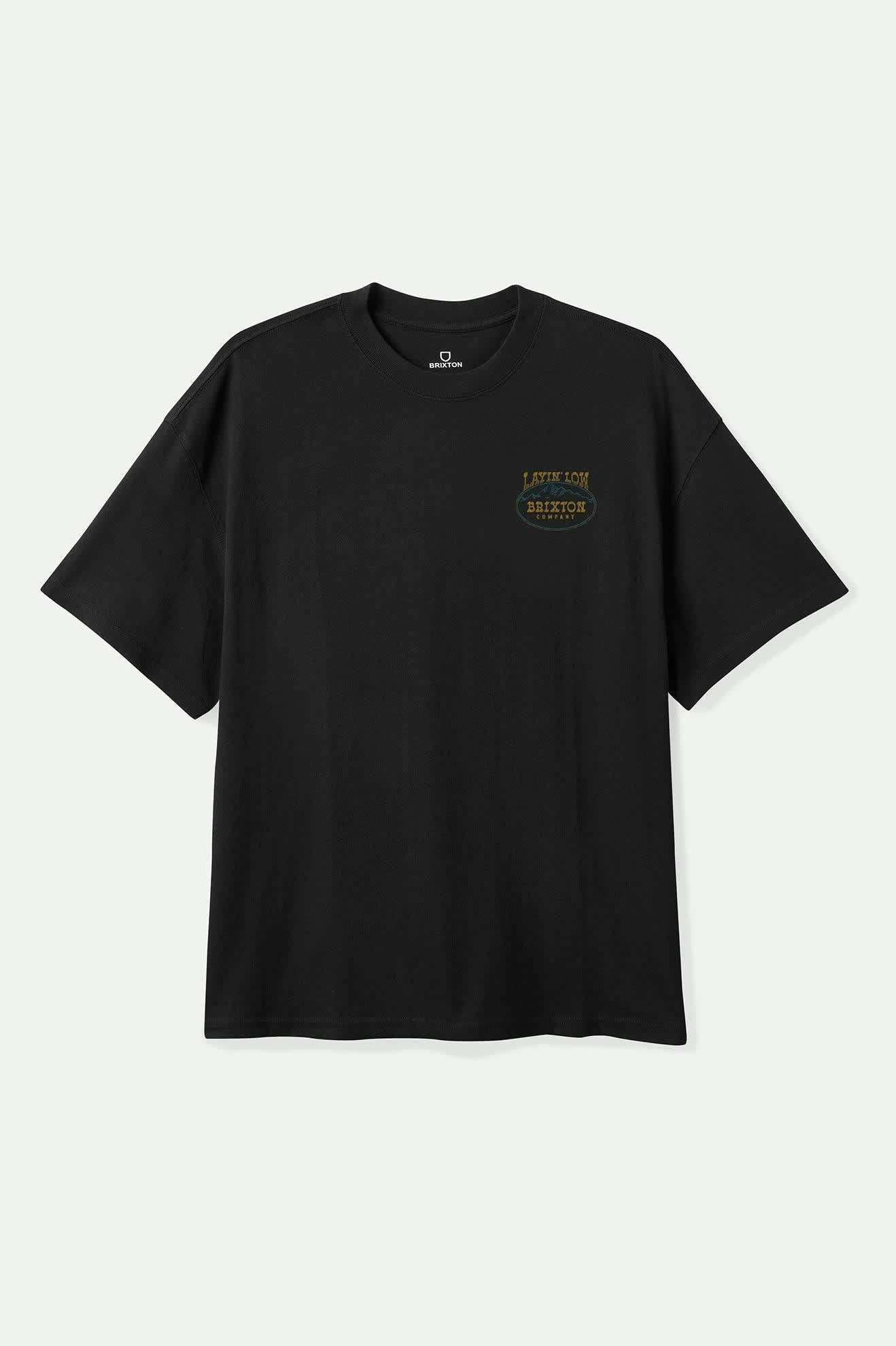 Layin' Low S/S Standard T-Shirt - Black
