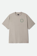 Ursa Short Sleeve Oversized T-Shirt - Pebble Stone