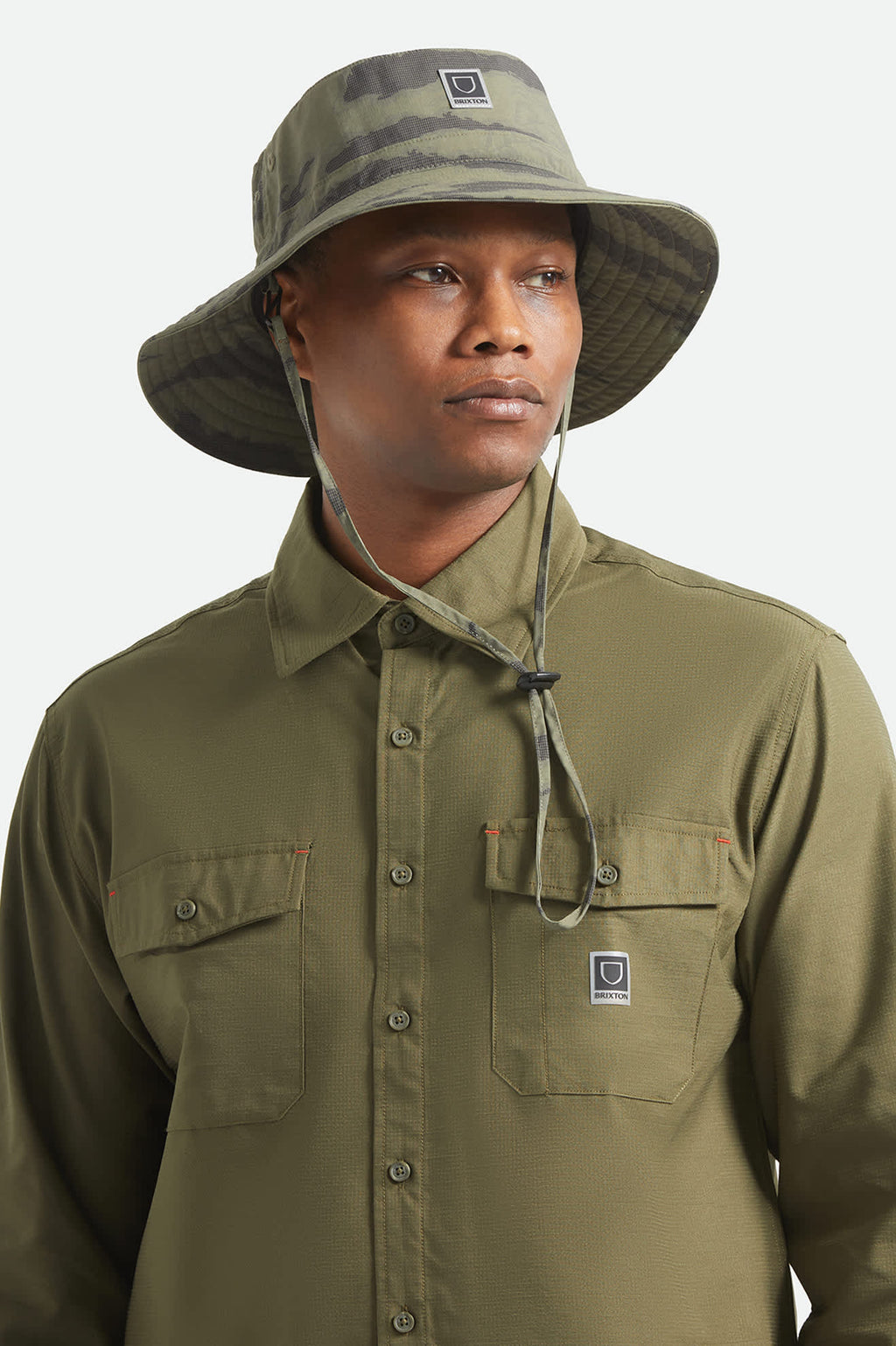 Journey Boonie Hat - Olive Tiger Camo