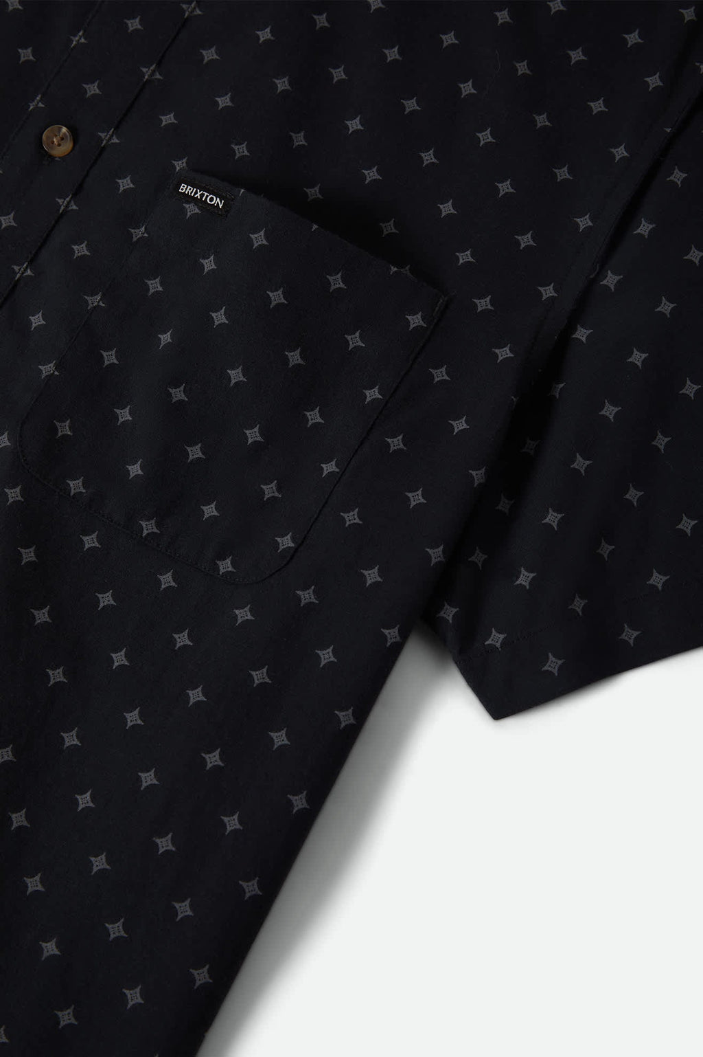 Charter Print Shirt - Future Grey Diamond Tile