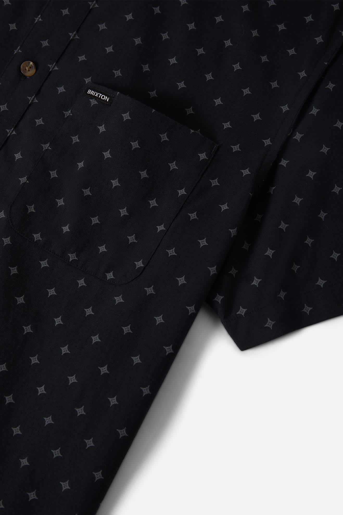 Charter Print Shirt - Future Grey Diamond Tile