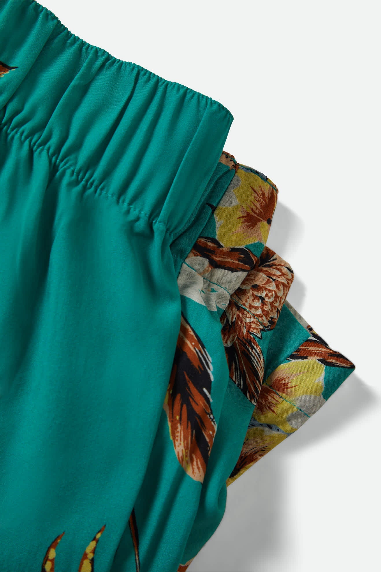 Campos Lounge Short - Retro Green Flor Campos