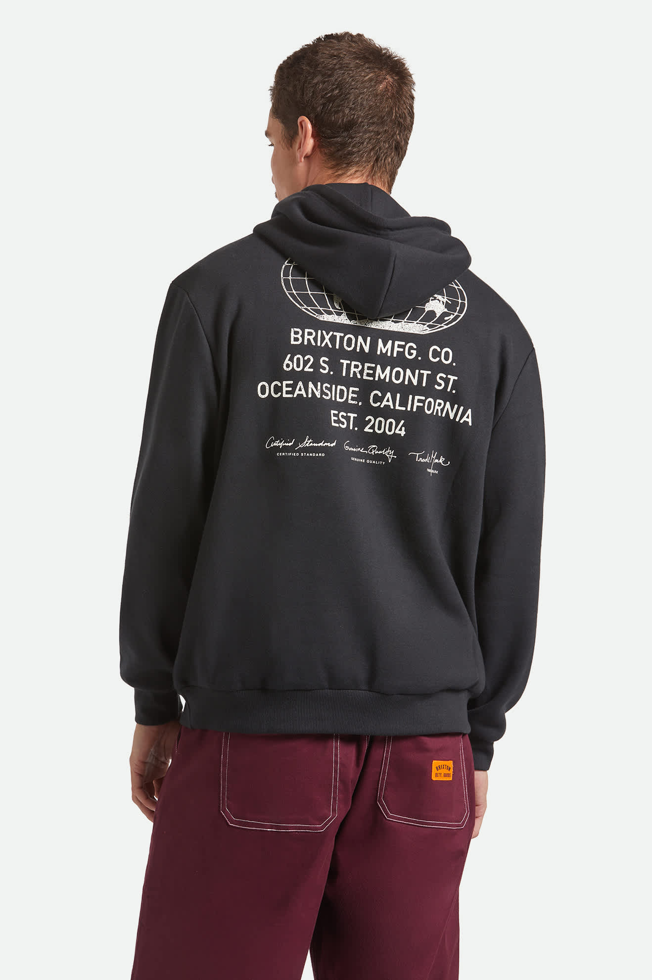 Union Relaxed Hoodie - Black