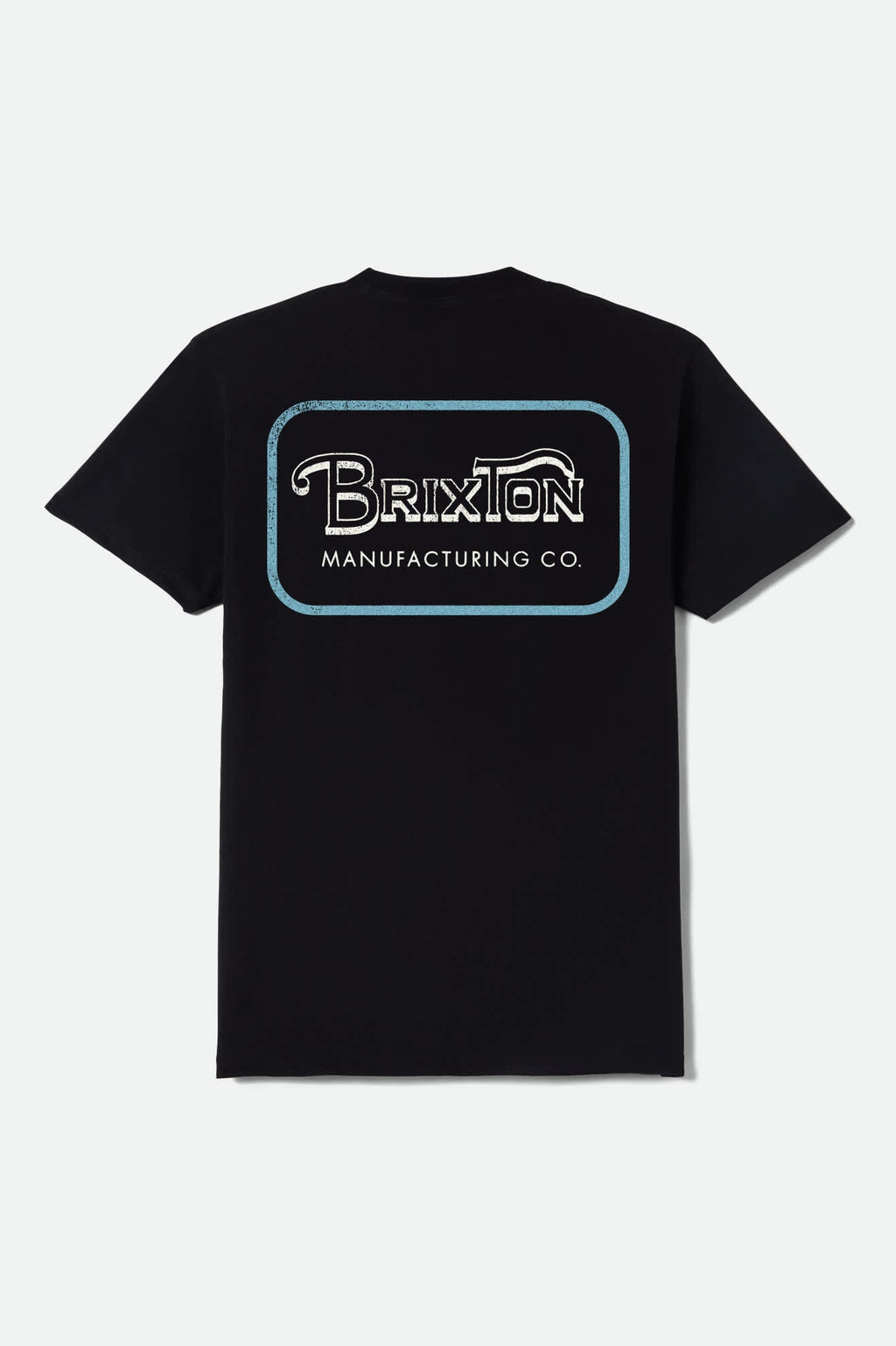 Grade Short Sleeve T-Shirt - Black/Off White/Retro Blue