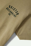 Woodburn Oceanside S/S Standard T-Shirt - Khaki/Dark Green