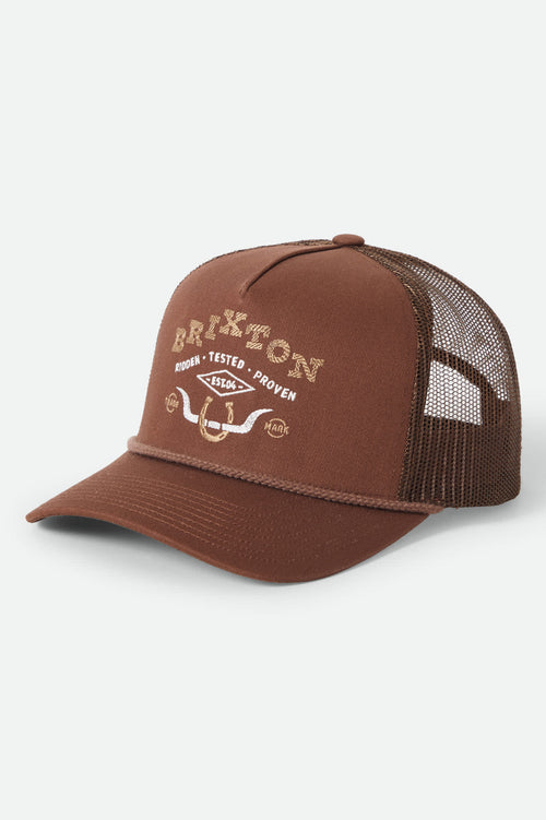 Beekman Netplus Trucker Hat - Brown/Brown