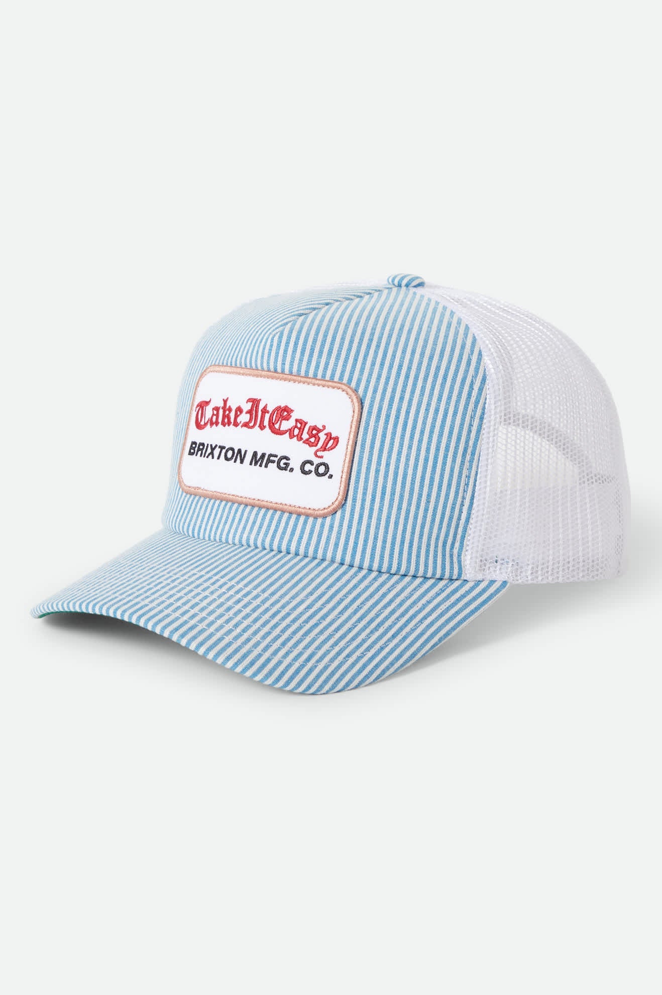 Take It Easy Netplus Trucker Hat - Two Boot Stripe