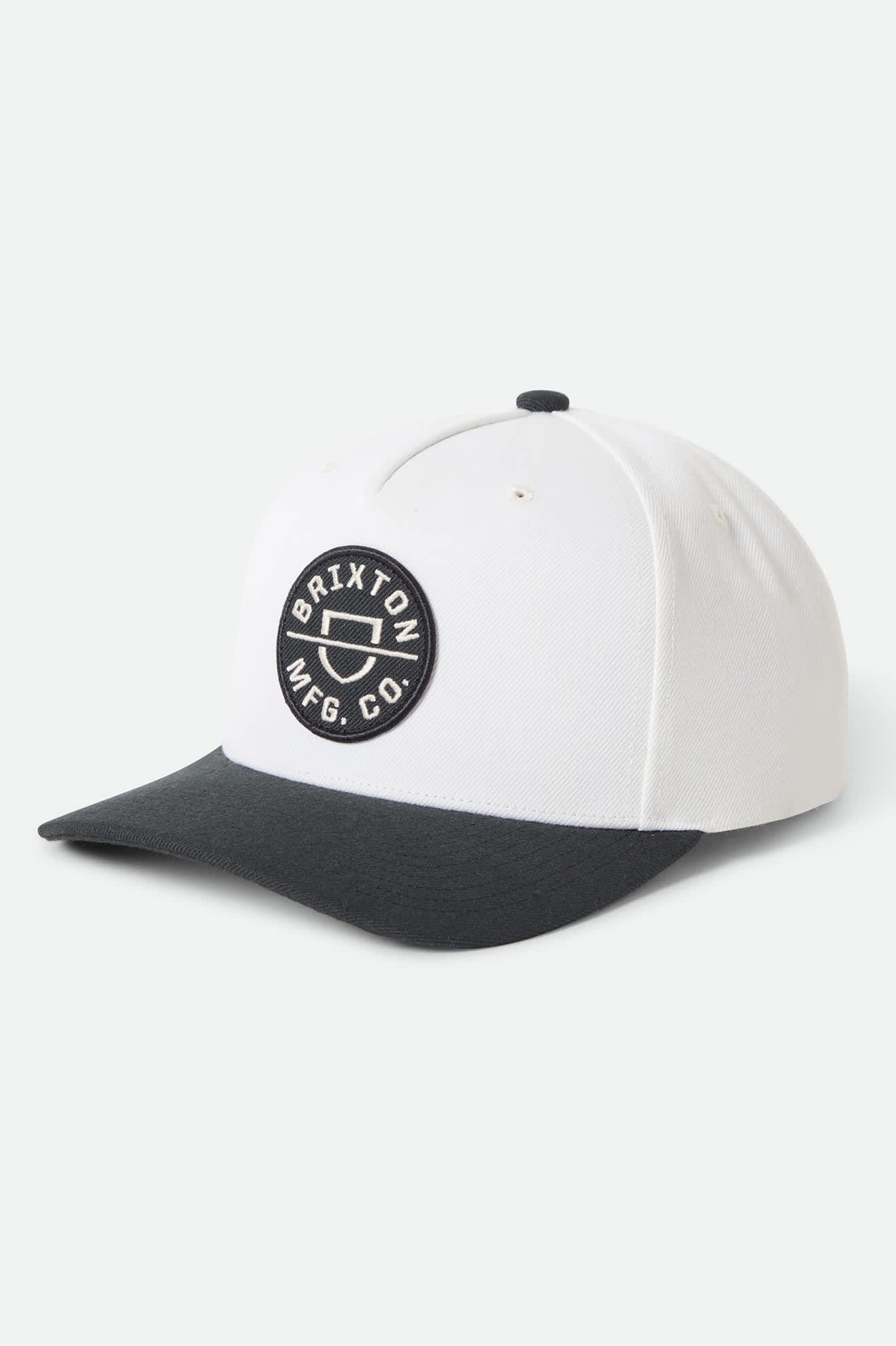 Crest Netplus Snapback - Black/Off White
