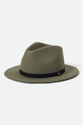 Messer Packable Fedora - Olive Surplus/Black