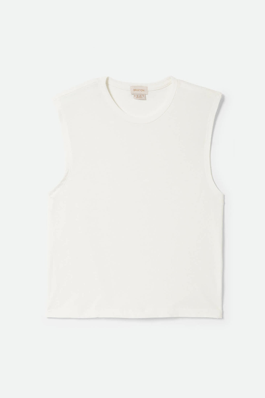 Women's Carefree Organic Garment Dyed Muscle Tank - Off White