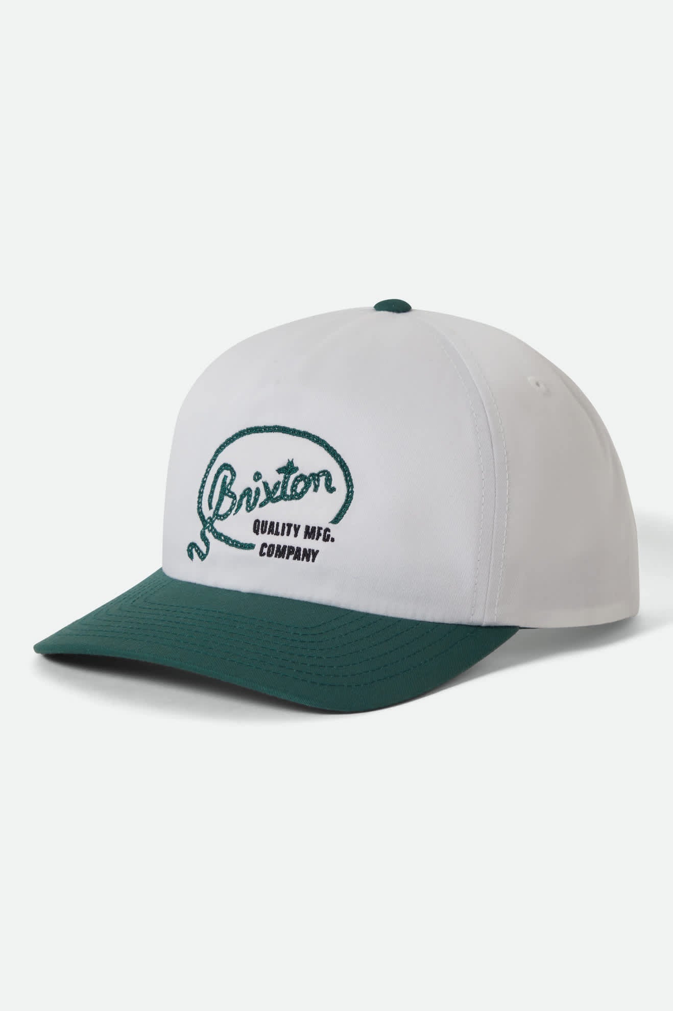 Gallatin Snapback - Off White/Primal Green