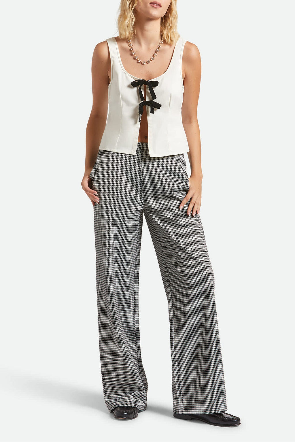 Magnolia Tie Top - Off White