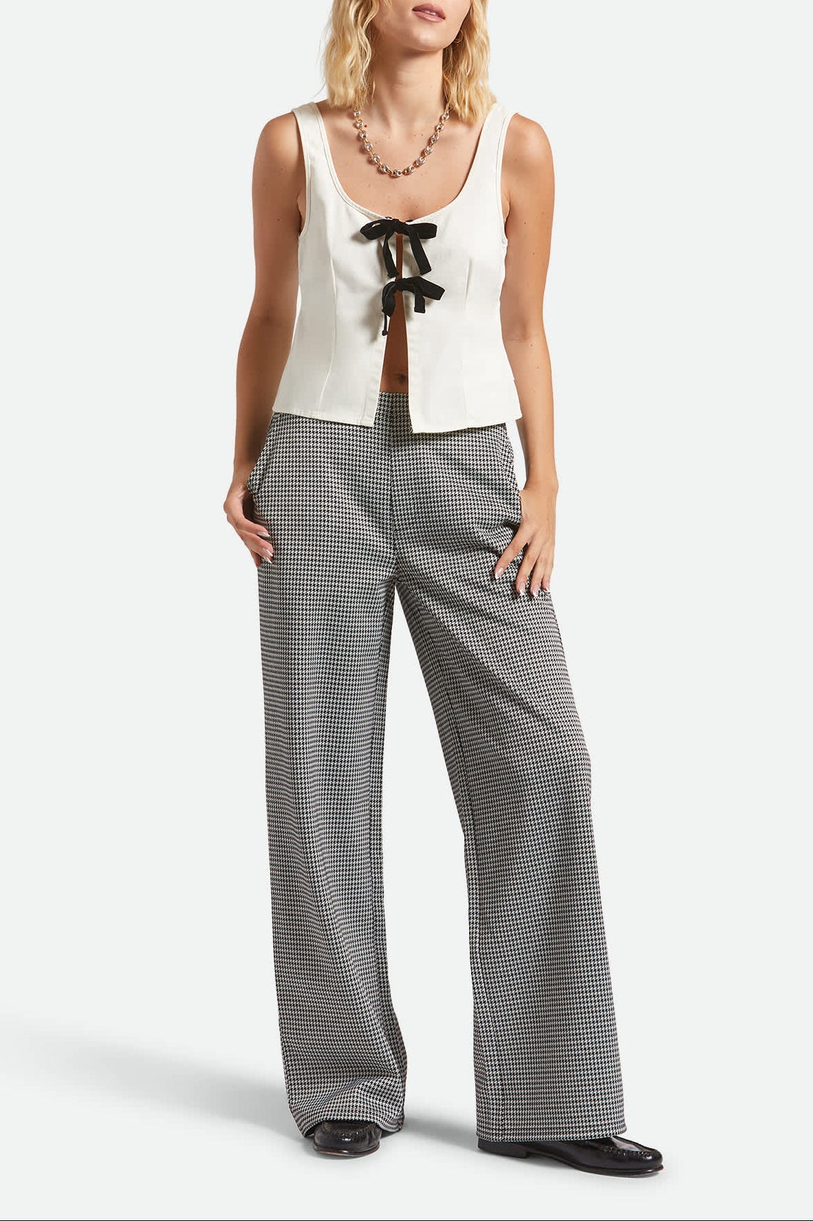 Magnolia Tie Top - Off White