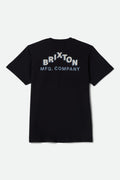 Roman Short Sleeve Pocket T-Shirt - Black