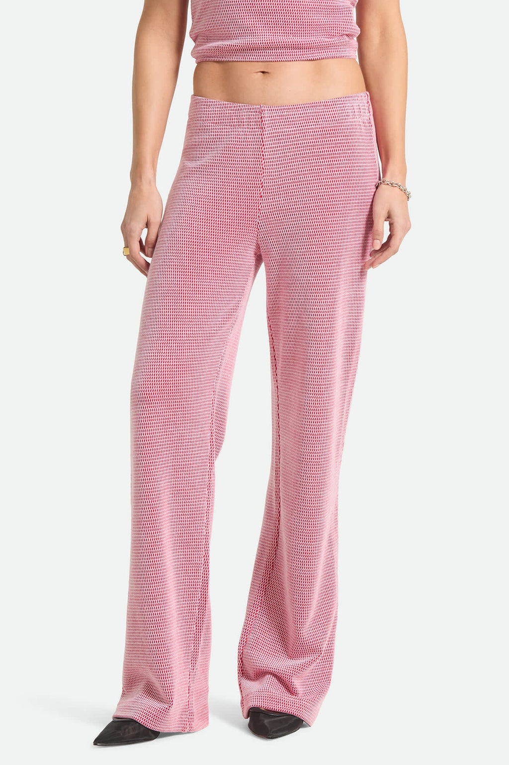 Siesta Knit Pant - Adrenaline Rush/White Weave