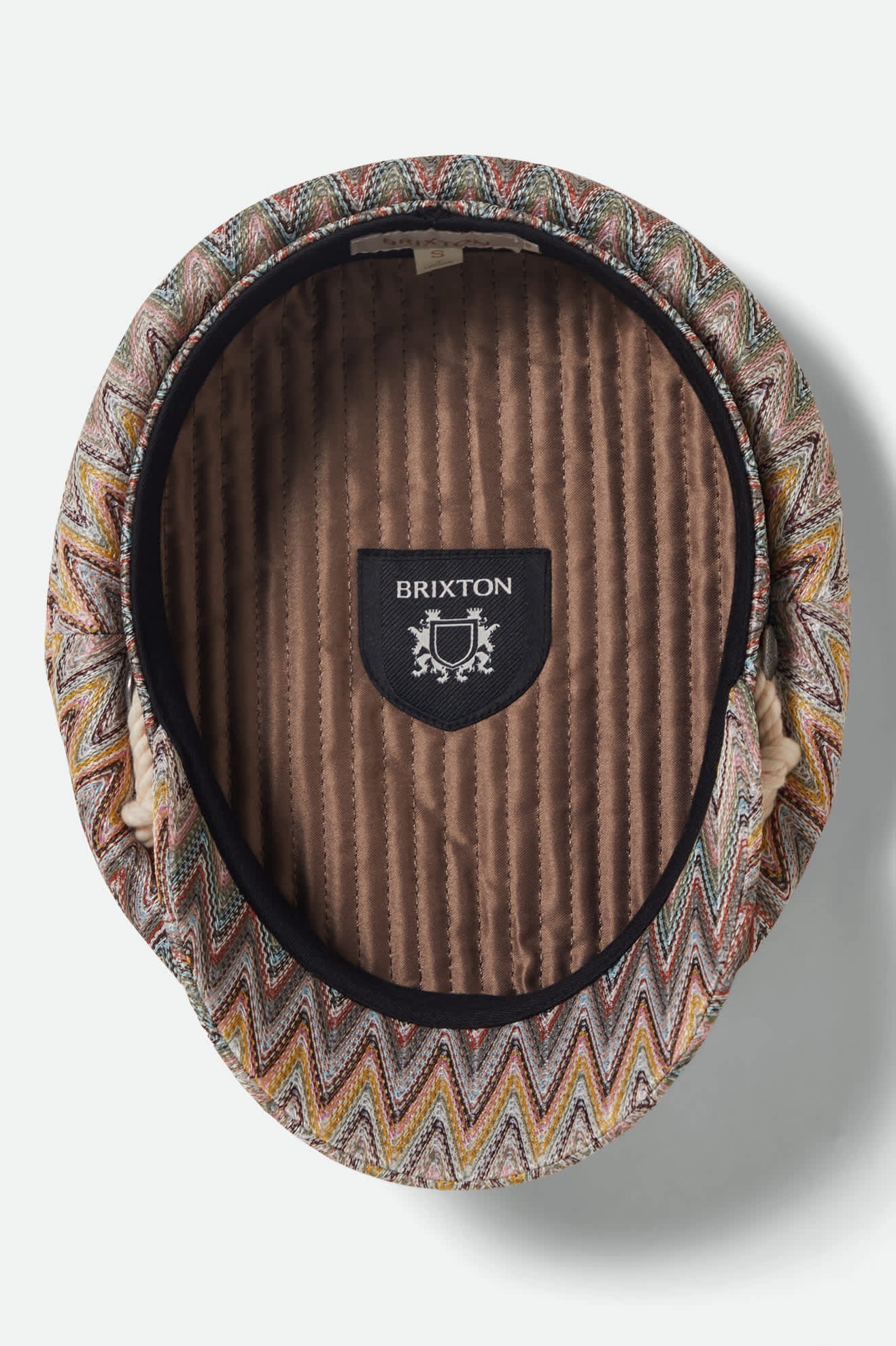 Fiddler Fisherman Cap - Multi Color Zigzag