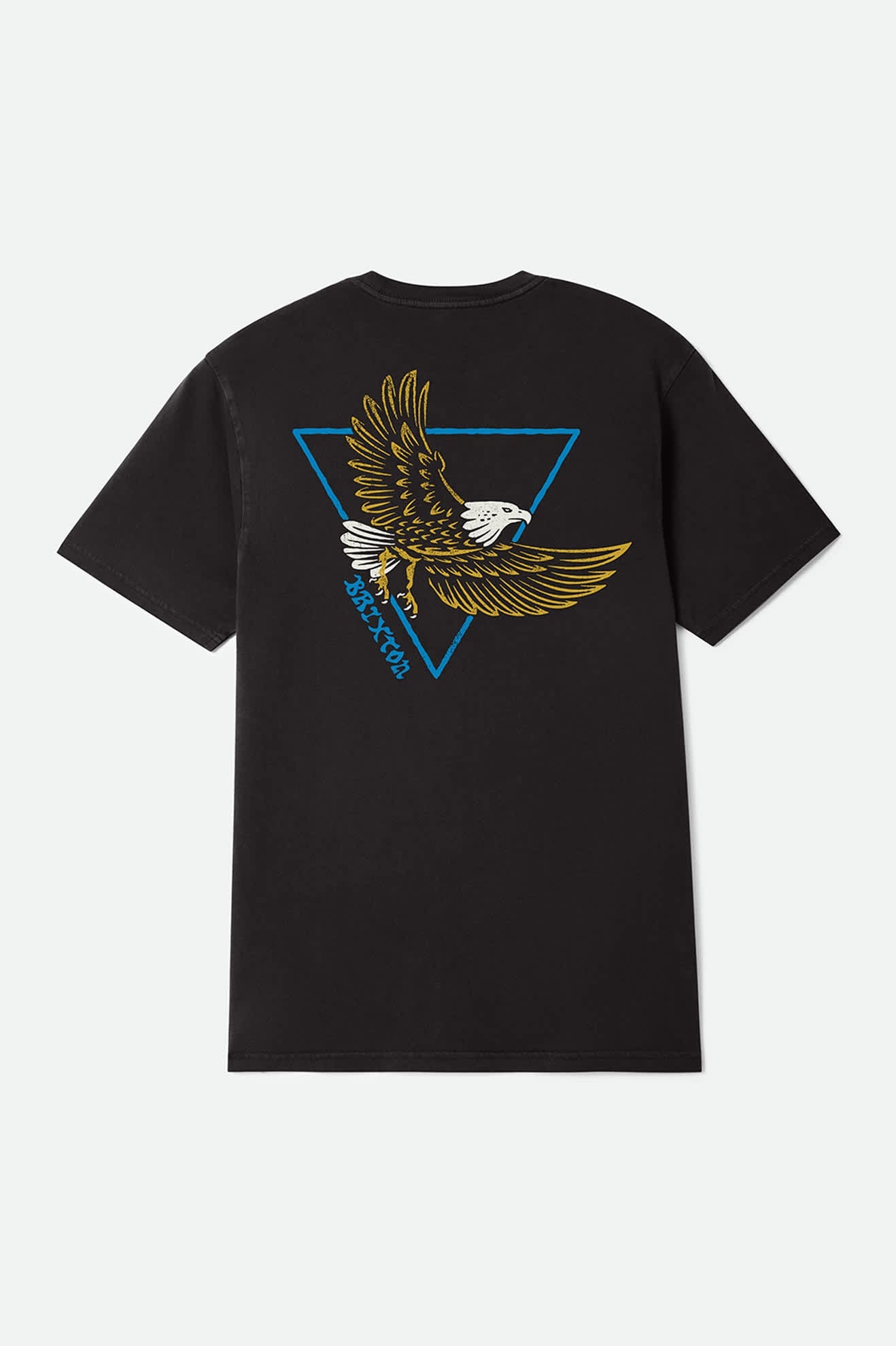 Opal Short Sleeve Standard T-Shirt - Black Worn Wash