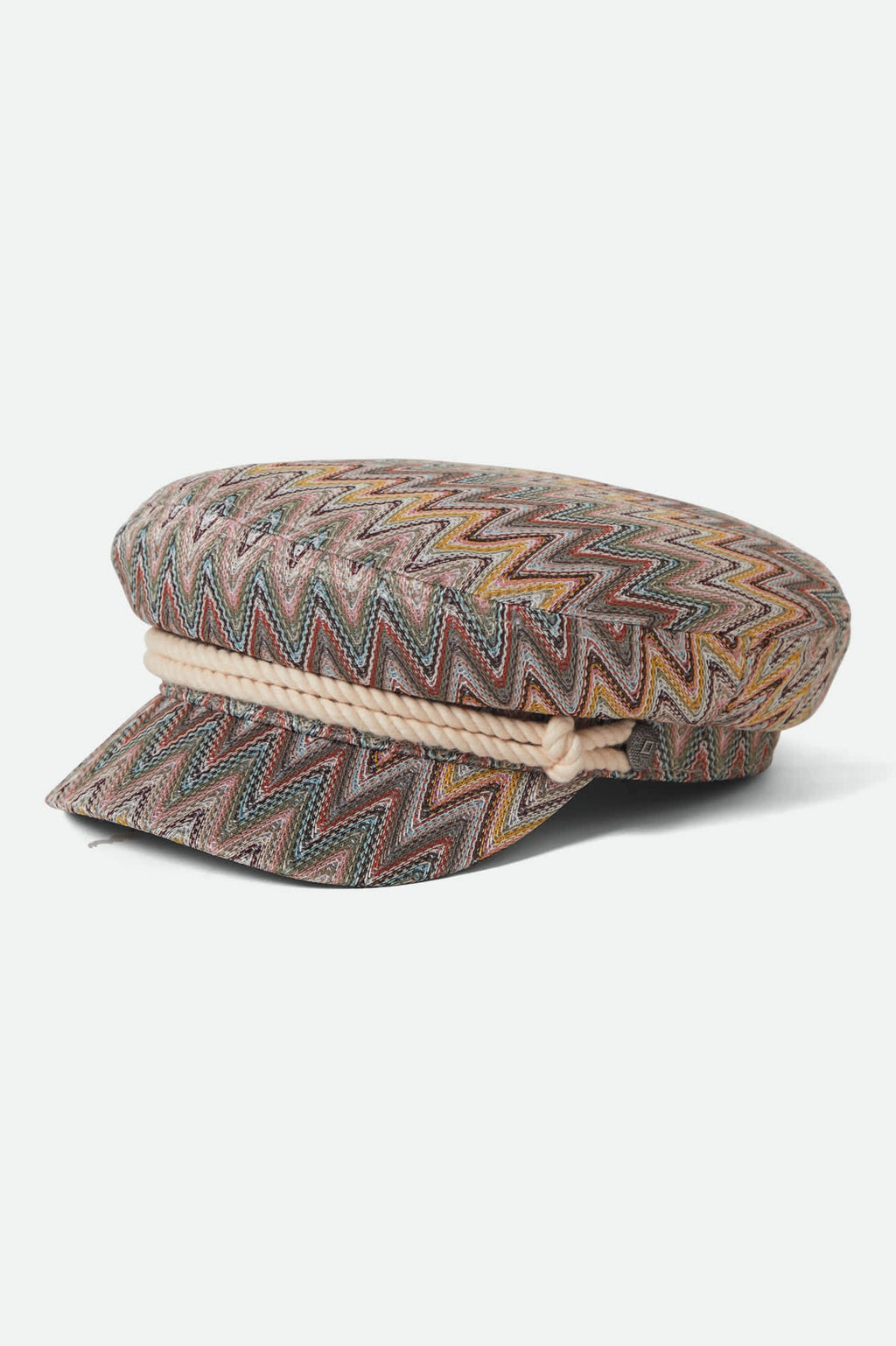 Fiddler Fisherman Cap - Multi Color Zigzag