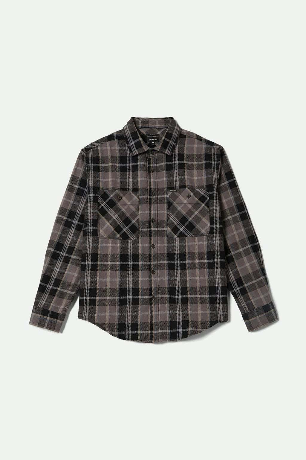 Vintage Wash Flannel - Black/Charcoal Beige/Slate