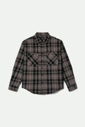 Vintage Wash Flannel - Black/Charcoal Beige/Slate