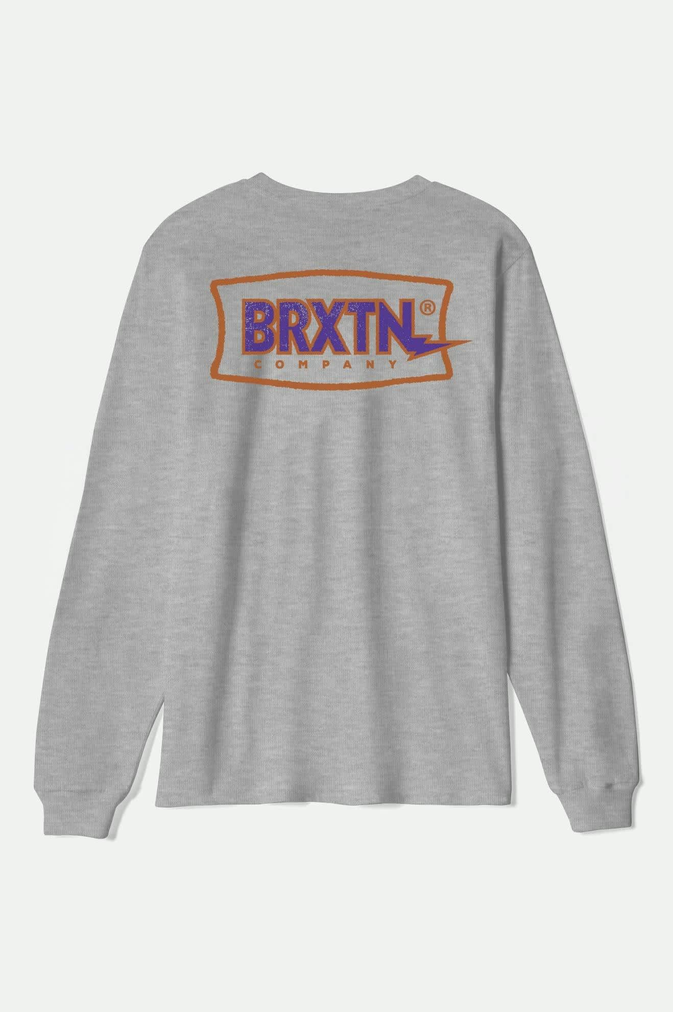 Lightning L/S Standard T-Shirt - Graphite Heather