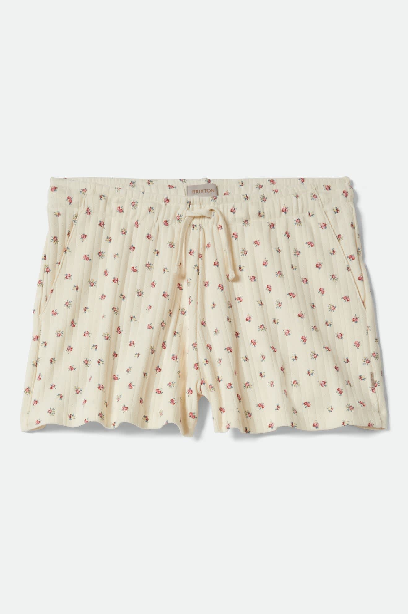 Women's Off Duty Lounge Short - Floral Pointelle