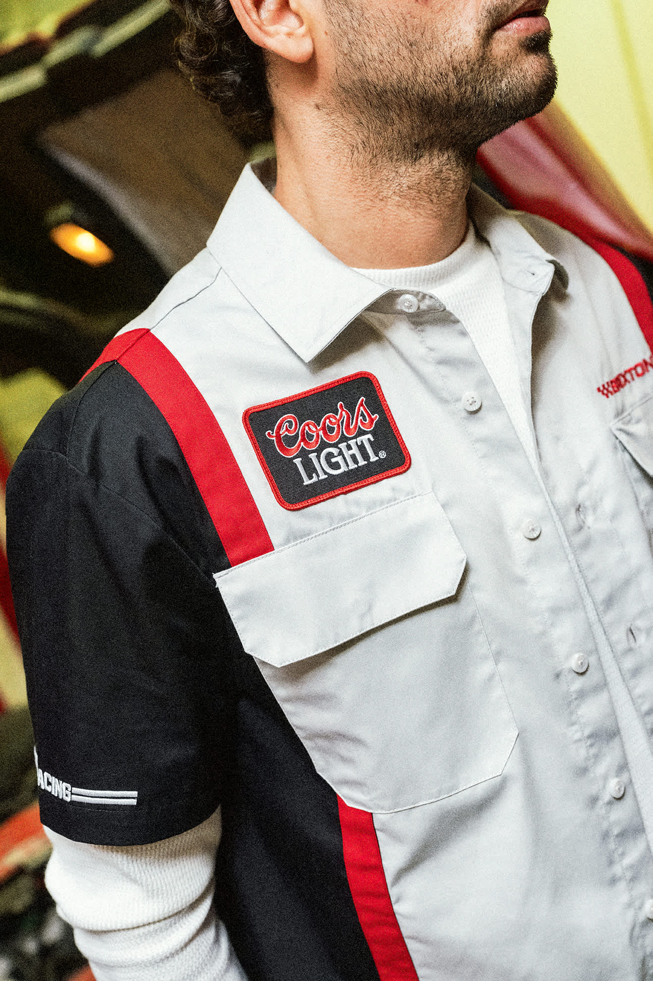 Coors Light Shake Down S/S Shirt - Silver/Black