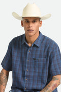Laredo Straw Cowboy Hat - Bone