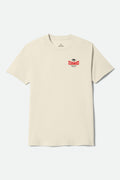Pinnacle Short Sleeve T-Shirt - Cream
